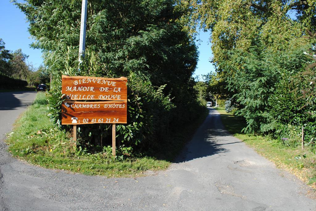 Bourg-d'Ire Le Manoir De La Vieille Douve Bed & Breakfast エクステリア 写真